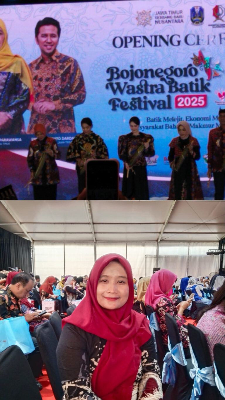 STEI Permata Bojonegoro Meriahkan Opening Ceremony Bojonegoro Wastra Batik Festival 2025